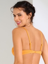 Lisca Swimwear Karpathos ochre yellow padded bikini bra