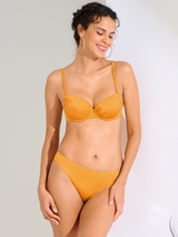 Lisca Swimwear Karpathos ochre yellow bikini brief