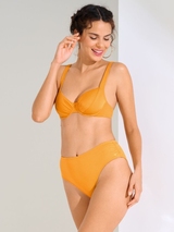 Lisca Swimwear Karpathos ochre yellow bikini brief