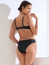 Lisca Swimwear Tanzania black soft-cup bikini bra