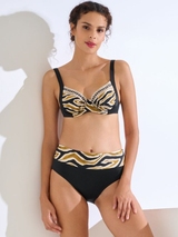 Lisca Swimwear Tanzania black bikini brief