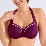 Lisca Swimwear Uvita bordeaux soft-cup bikini bra
