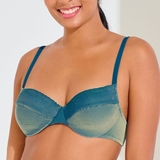 Lisca Swimwear Nairobi aqua soft-cup bikini bra
