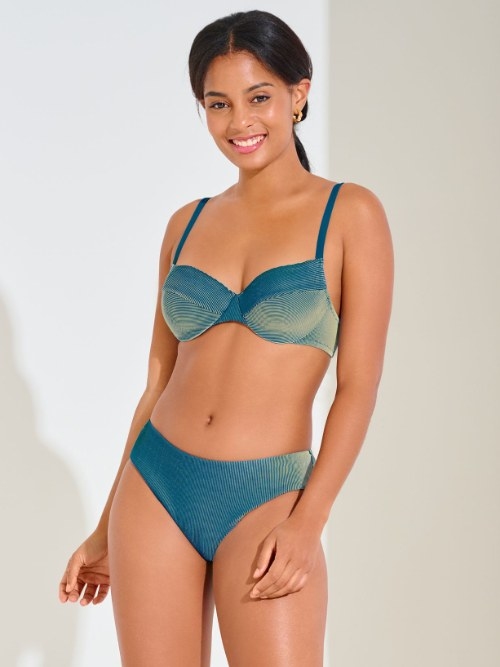 Lisca Swimwear Nairobi aqua soft-cup bikini bra
