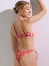 Lisca Swimwear Kavala coral soft-cup bikini bra
