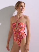 Lisca Swimwear Kavala coral bathingsuit