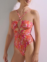Lisca Swimwear Kavala coral bathingsuit