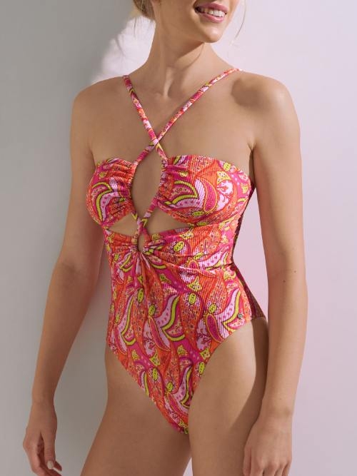 Lisca Swimwear Kavala coral bathingsuit