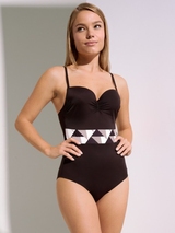 Lisca Swimwear Toulouse brown bathingsuit