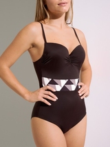 Lisca Swimwear Toulouse brown bathingsuit