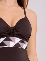 Lisca Swimwear Toulouse brown bathingsuit