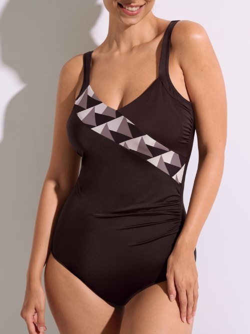 Lisca Swimwear Toulouse brown bathingsuit