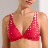 Lisca Swimwear Quito red soft-cup bikini bra