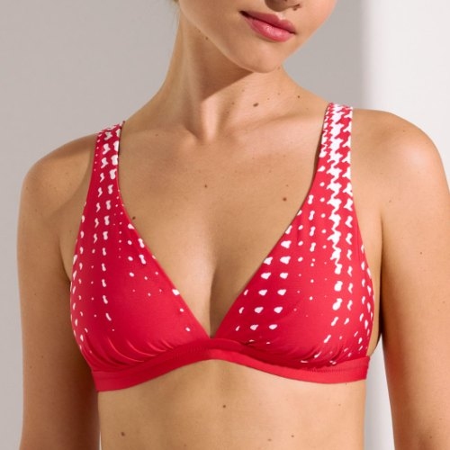 Lisca Swimwear Quito red soft-cup bikini bra