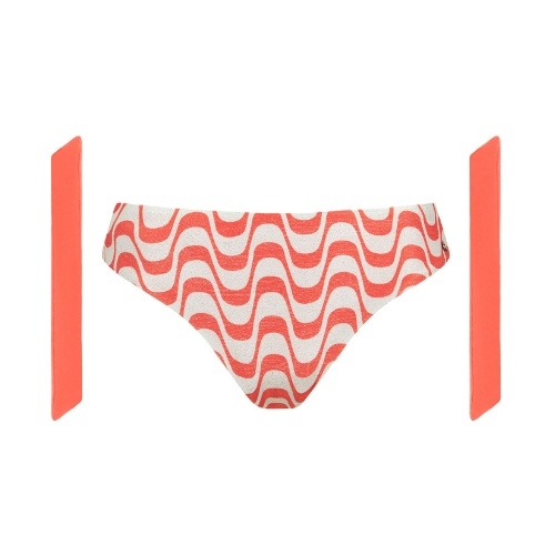 Lisca Swimwear Iceland coral bikini brief