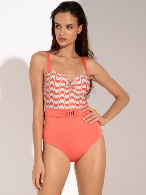 Lisca Swimwear Iceland coral bathingsuit