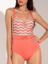 Lisca Swimwear Iceland coral bathingsuit