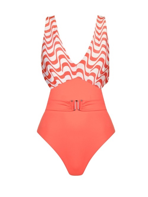 Lisca Swimwear Iceland coral bathingsuit