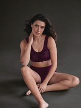 Anita Essentials  purple non-padded bra