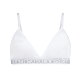 Chicamala Basic white non-padded bra