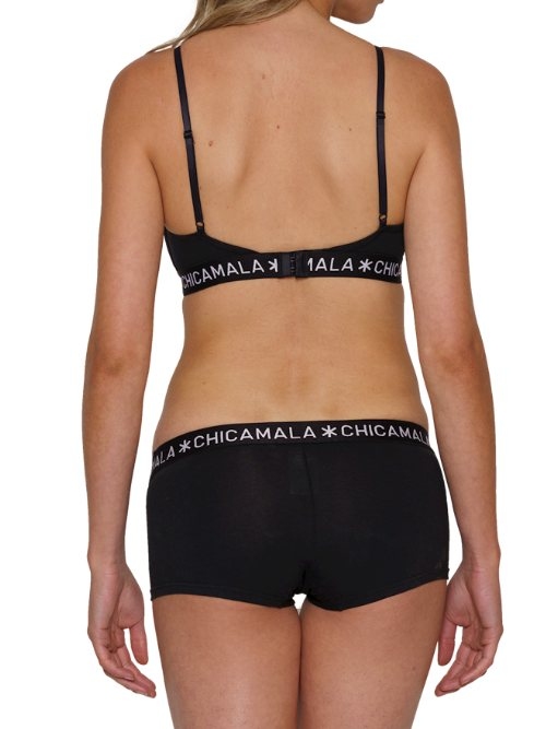 Chicamala Basic black non-padded bra