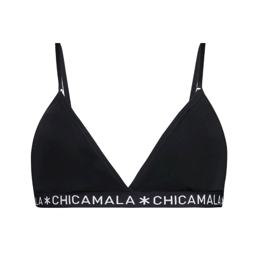 Chicamala Basic black non-padded bra