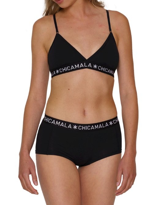 Chicamala Basic black non-padded bra
