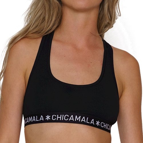 Chicamala Basic black non-padded bra
