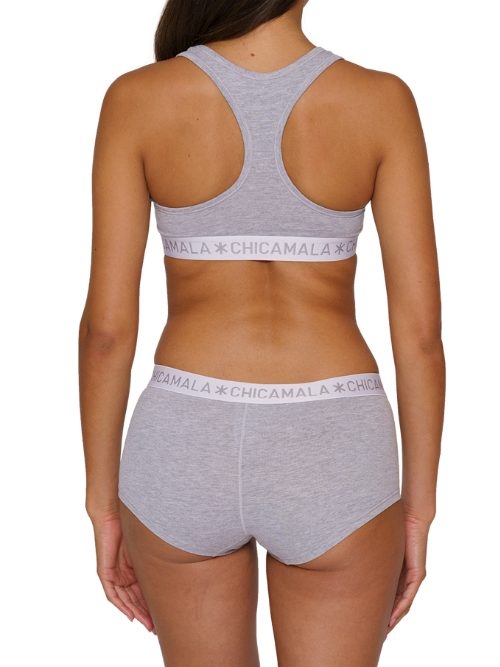 Chicamala Basic grey non-padded bra