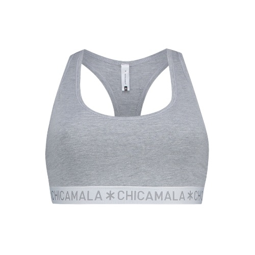 Chicamala Basic grey non-padded bra