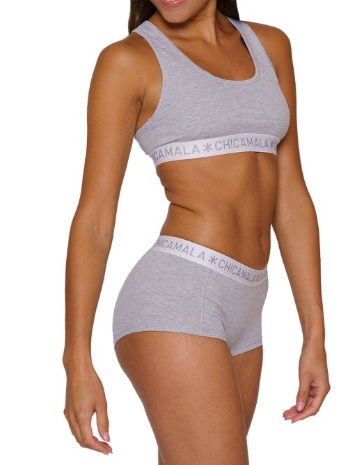 Chicamala Basic grey non-padded bra