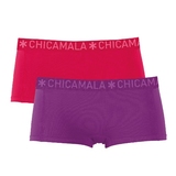Chicamala Solid purple short