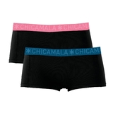Chicamala Solid black short