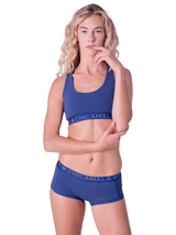 Chicamala Solid blue/green short