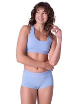 Chicamala Solid blue/pink short
