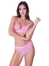 Chicamala Solid pink/green brief