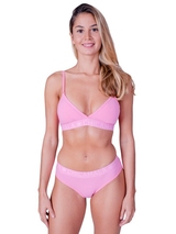 Chicamala Solid blue/pink brief