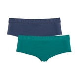 Chicamala Solid blue/green brief