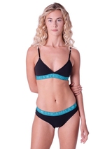 Chicamala Solid black brief