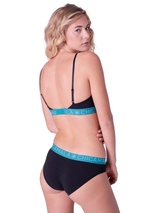 Chicamala Solid black brief