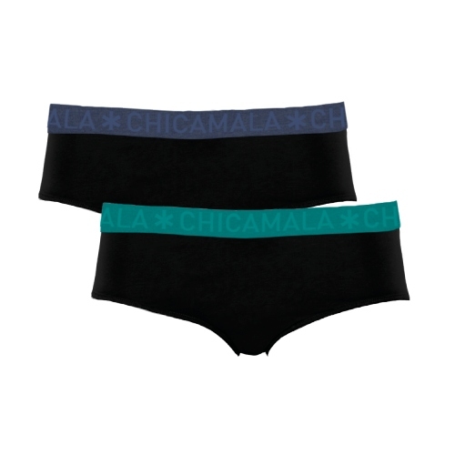 Chicamala Solid black brief