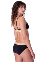 Chicamala Solid black brief