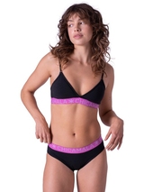 Chicamala Solid black brief