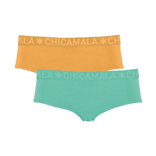 Chicamala Solid green brief