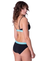 Chicamala Solid black brief