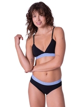 Chicamala Solid black brief