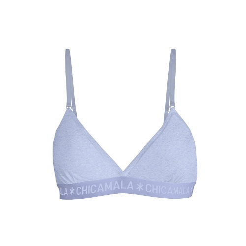 Chicamala Solid blue non-padded bra