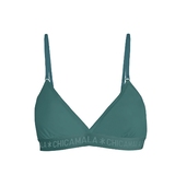 Chicamala Solid green non-padded bra