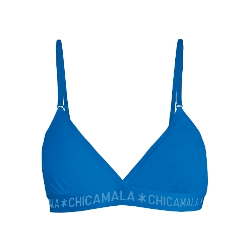 Chicamala Solid blue non-padded bra