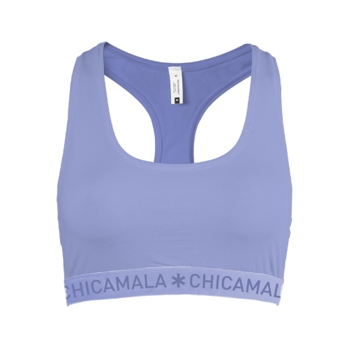 Chicamala Solid purple non-padded bra